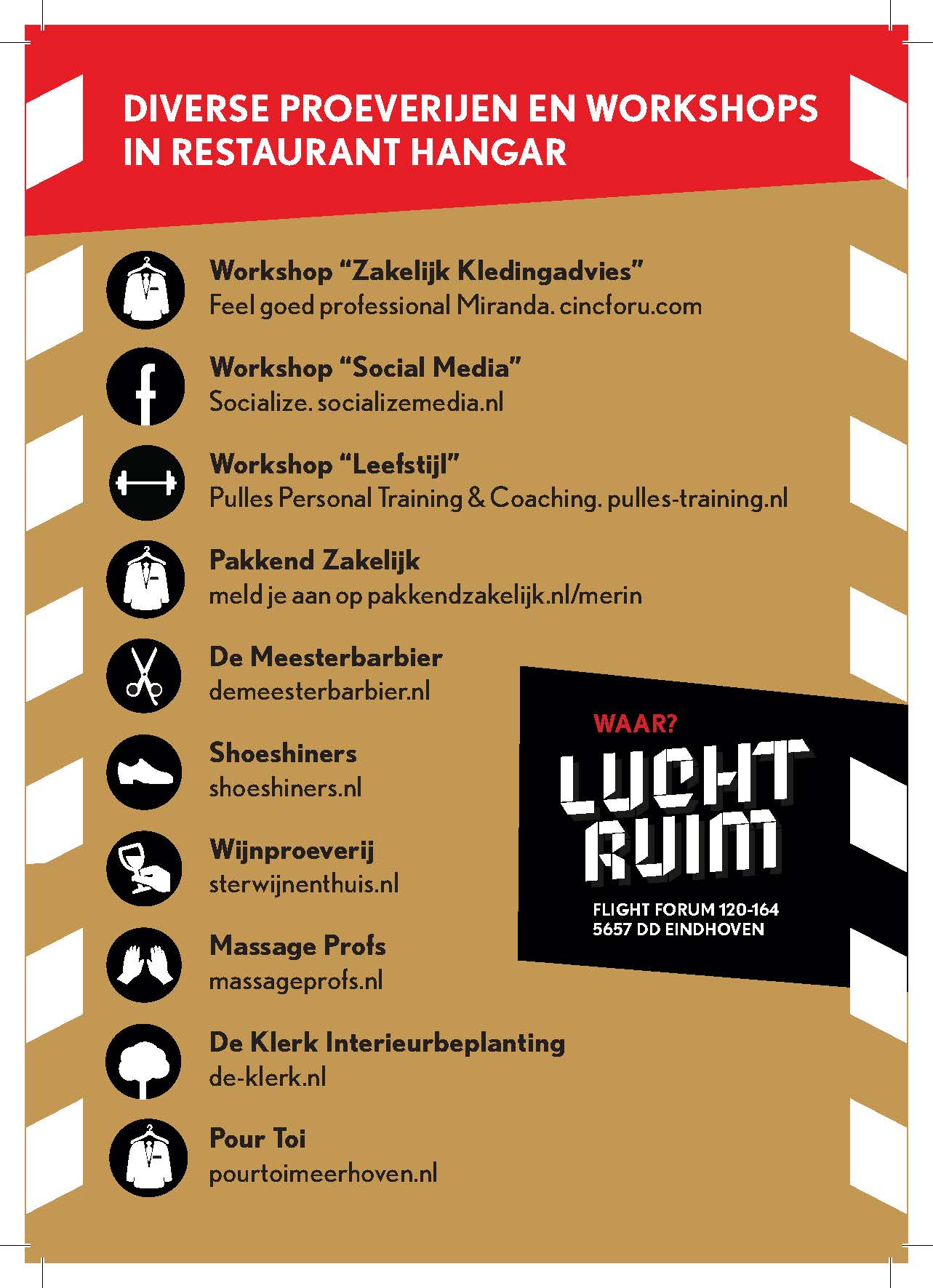 Luchtruim open dag activiteiten